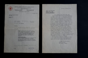 Un vecchio documento dell’International Tracing Service della Croce Rossa.
