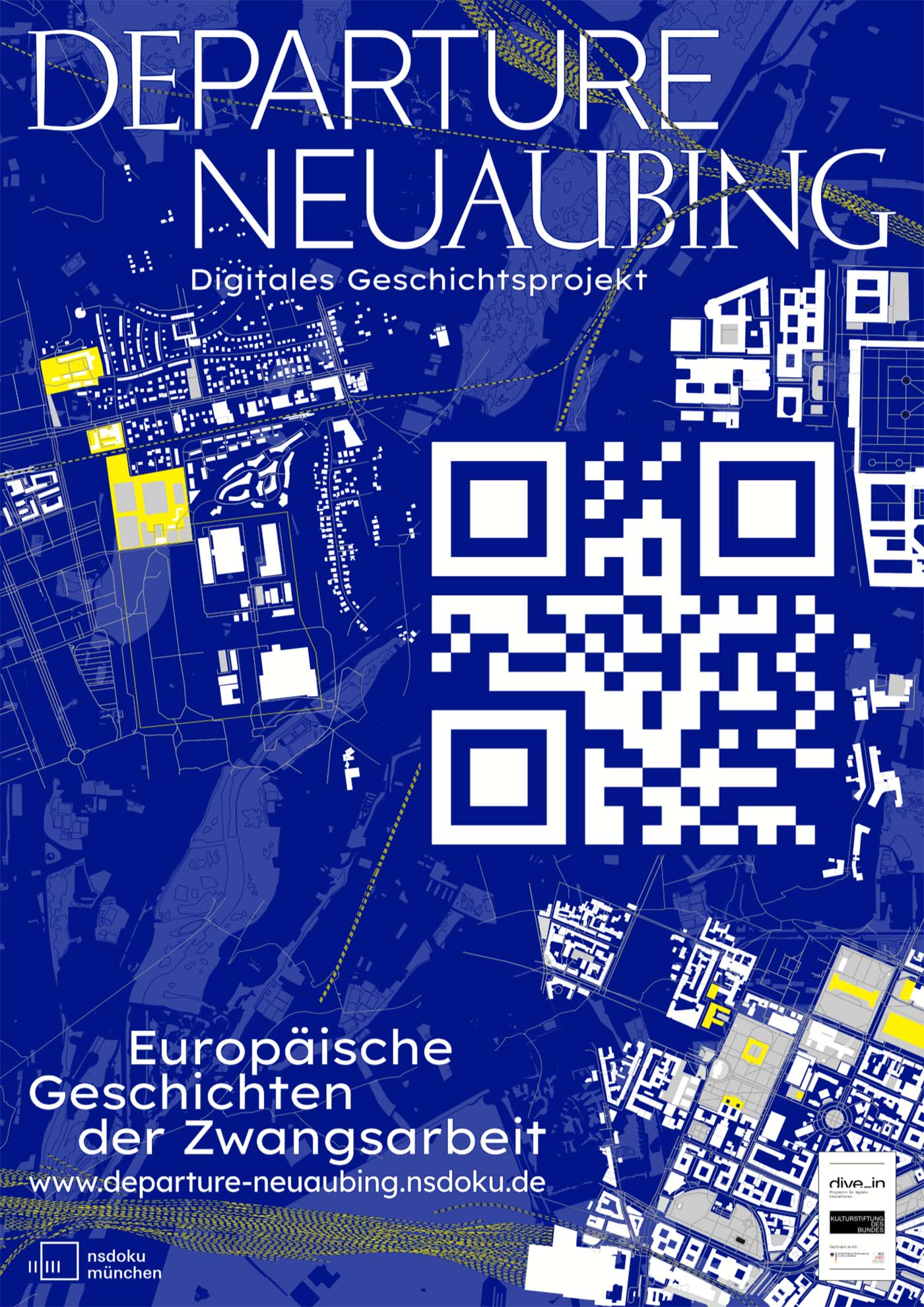 Poster Ankündigung Departure Neuaubing